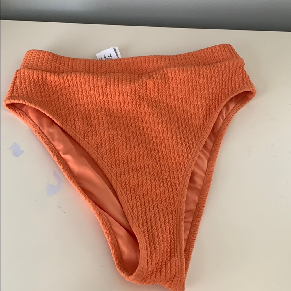 High waisted bikini bottoms